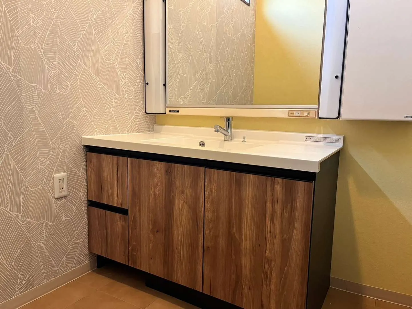 【宮城県仙台市若林区】戸建て 洗面所リフォーム工事