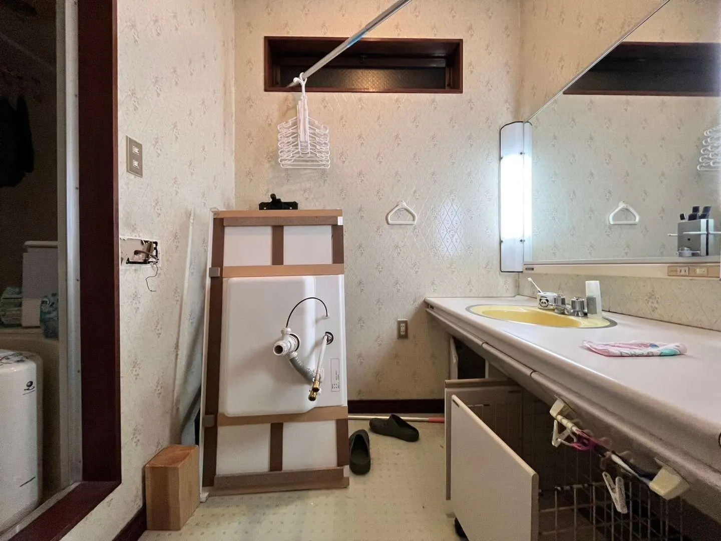 【宮城県仙台市若林区】戸建て 洗面所リフォーム工事