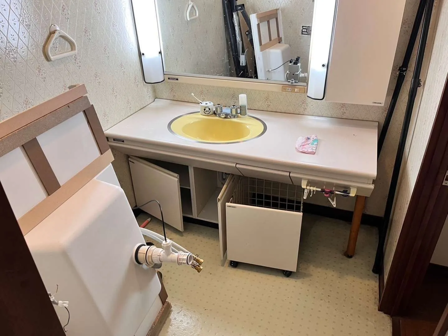 【宮城県仙台市若林区】戸建て 洗面所リフォーム工事