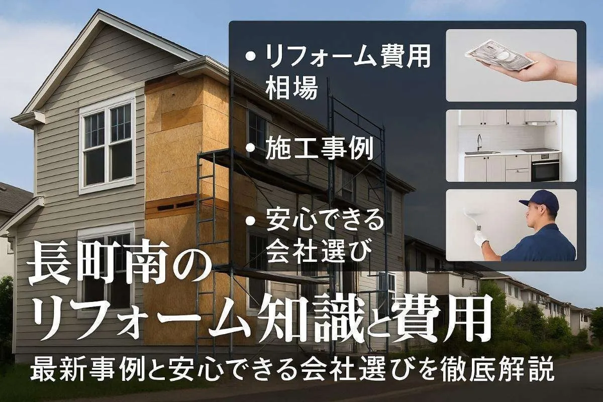 長町南駅でリフォームの基礎知識と費用相場