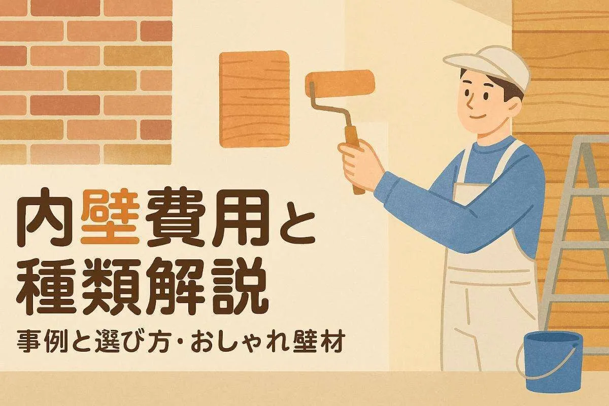 リフォームの内壁費用相場と種類を徹底解説！事例と選び方・おしゃれな壁材のコツ