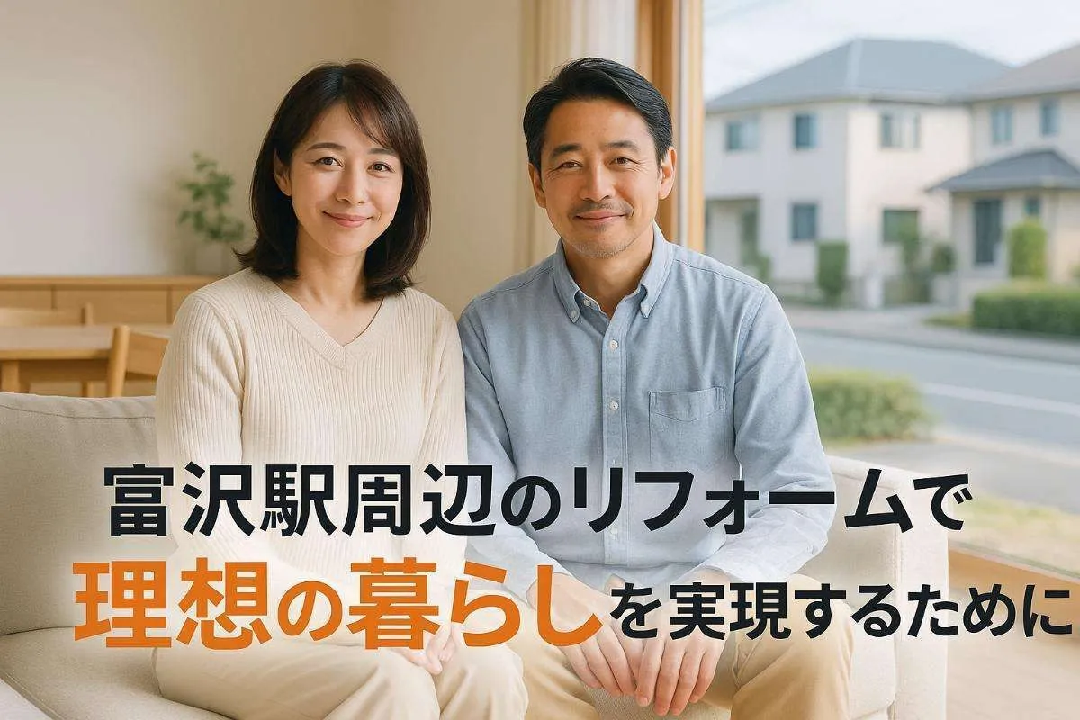富沢駅周辺のリフォームで理想の暮らしを実現するためには！
