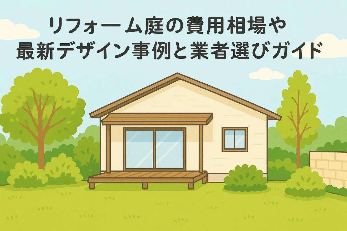 リフォーム庭の費用相場や最新デザイン事例と業者選びガイド