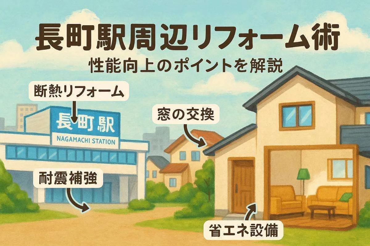 長町駅周辺のリフォームガイド！住宅性能を向上する方法を解説